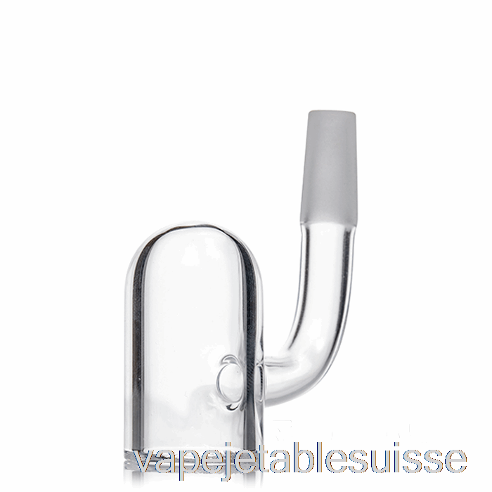 Vape Suisse Mj Arsenal 10mm Premium Quartz Drip Bucket Banger Argent - Demi-soudure